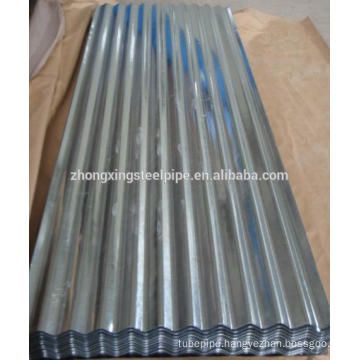 PPGI galvanized GI construction fencing Corrugated roofing steel sheet